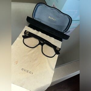 Gucci 53mm eyeglasses black